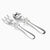Krysaliis Star Silver Plated Baby Spoon and Fork Set View 1