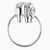 Krysaliis Elephant Ring Sterling Silver Baby Rattle View 2