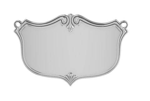 Krysaliis Vintage Engravable Silver Plated  Decanter Labels