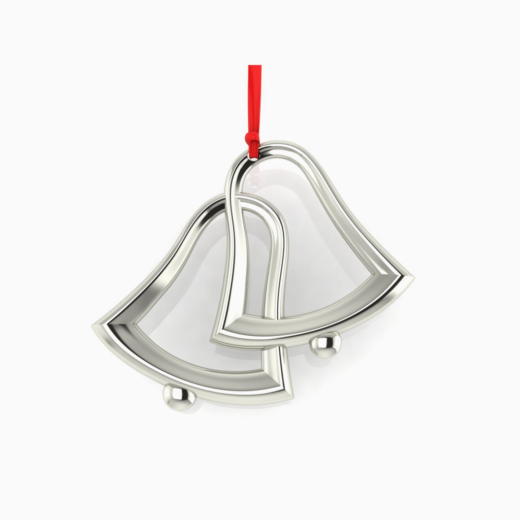 Silver-plate Christmas Bells Ornament