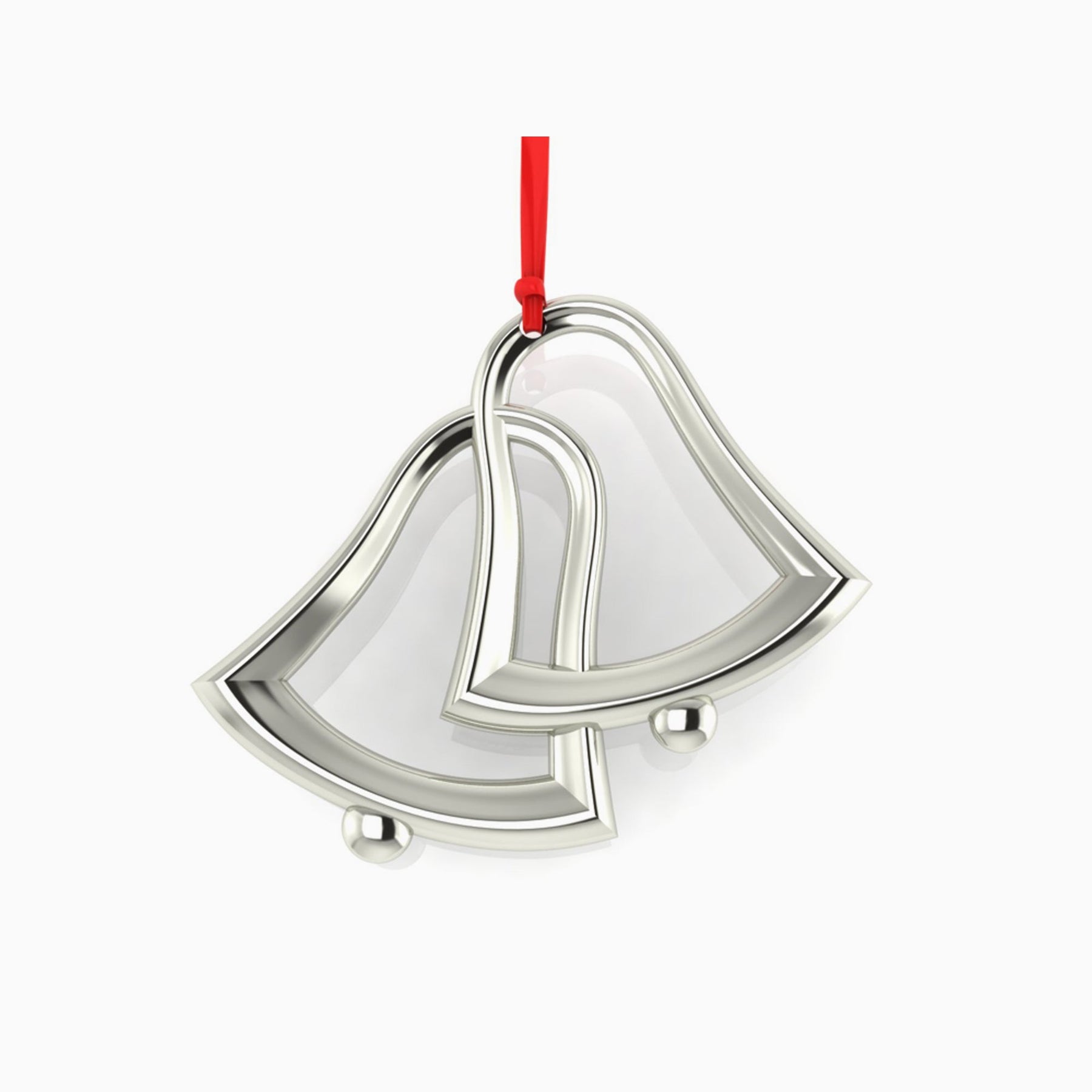 Silver-plate Christmas Bells Ornament - Thumbnail 5