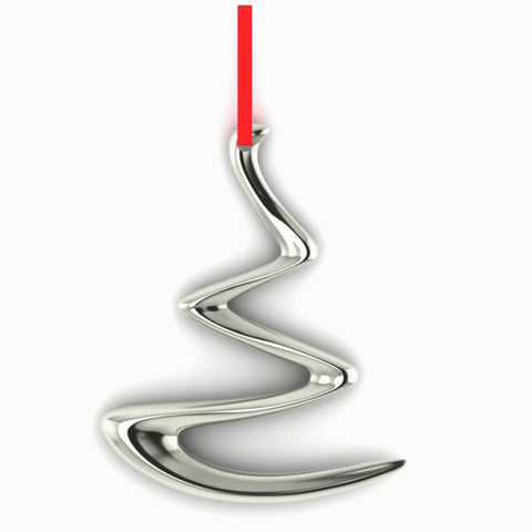Krysaliis Sterling Silver Fancy Christmas Ornament