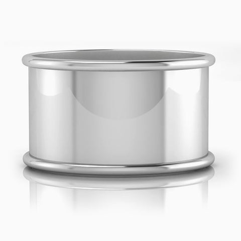 Classic Oval Silver-plate Napkin Rings by Krysaliis - Set of 4