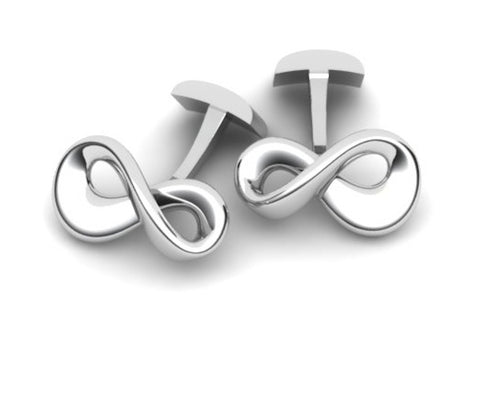 Krysaliis Tangled Sterling Silver Cufflinks