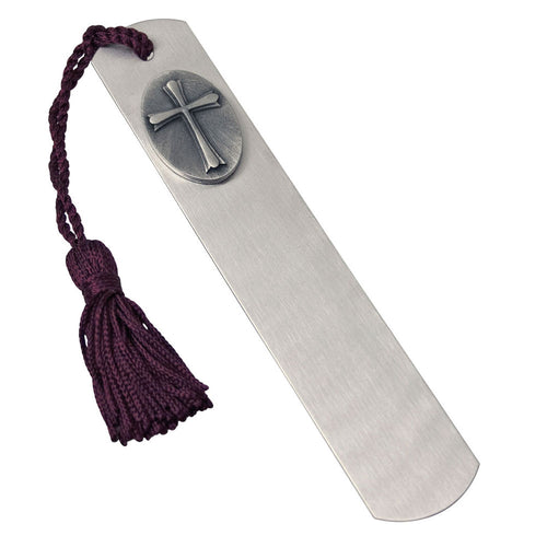 Salisbury Pewter Cross Bookmark