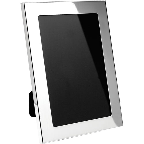 Salisbury Pewter Wide Border Frame - 5 x 7 - Elegant wedding picture frame