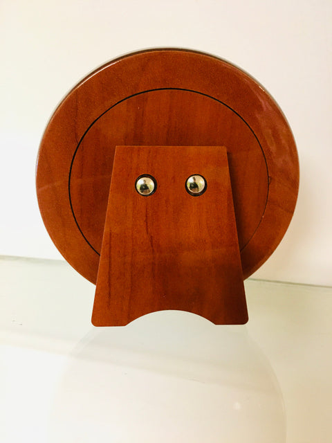 Cunill Plain 2.5" Round Ornament Frame (2 backs incl)