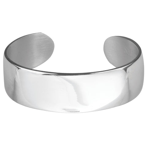 Salisbury Pewter Engravable Plain Cuff Bracelet - 3/4"