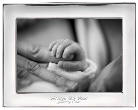 Cunill Tiffany Plain Sterling 4x6 Frame