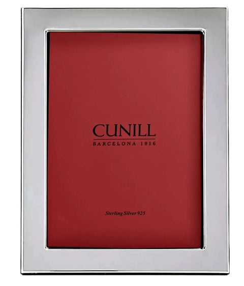 Cunill Tiffany Plain Sterling 8 X 10 Non Tarnish Frame