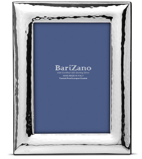 Cunill Hammered Sterling Wide 4x6 Frame