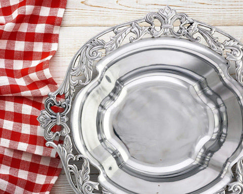 Arthur Court Acanthus Serving Bowl