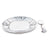 Arthur Court cake server and plate with intricate Fleur-de-Lis pattern