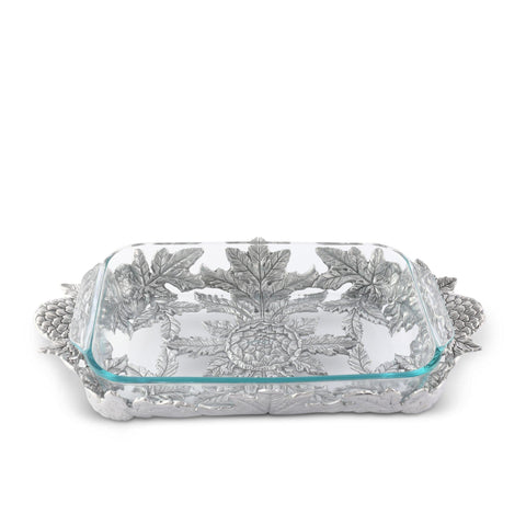 Arthur Court Artichoke Pyrex Holder 3qt