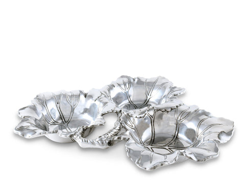 Arthur Court Grape 3-Bowl Bowl