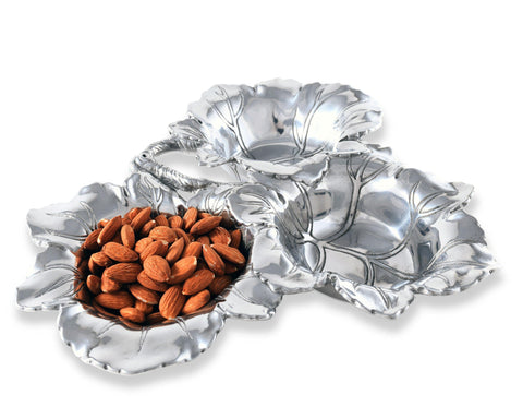 Arthur Court Grape 3-Bowl Bowl