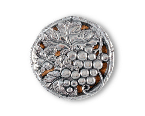 Arthur Court Grape Wine Coaster Set of 4