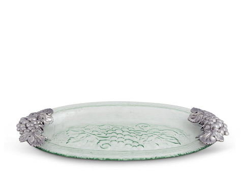 Arthur Court Grape Glass Platter