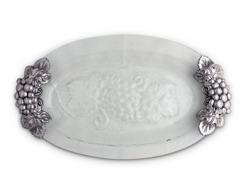Arthur Court Grape Glass Platter
