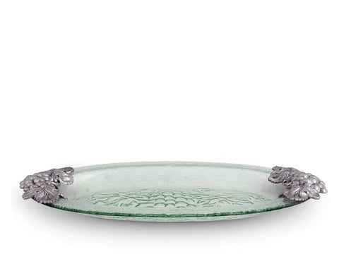 Arthur Court Grape Glass Platter