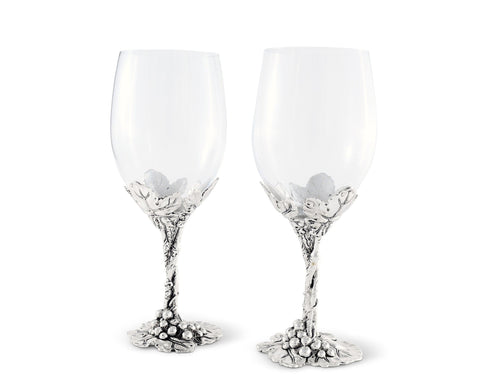 Arthur Court Grape Wine Glasses